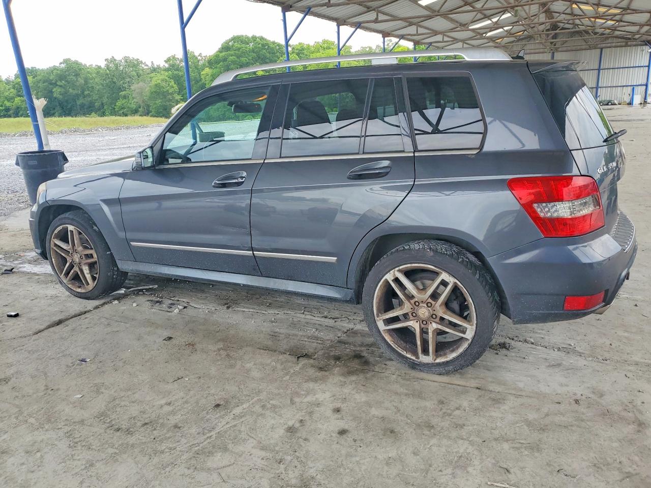 2011 Mercedes-benz Glk 350 4matic Gray vin: WDCGG8HB9BF674415
