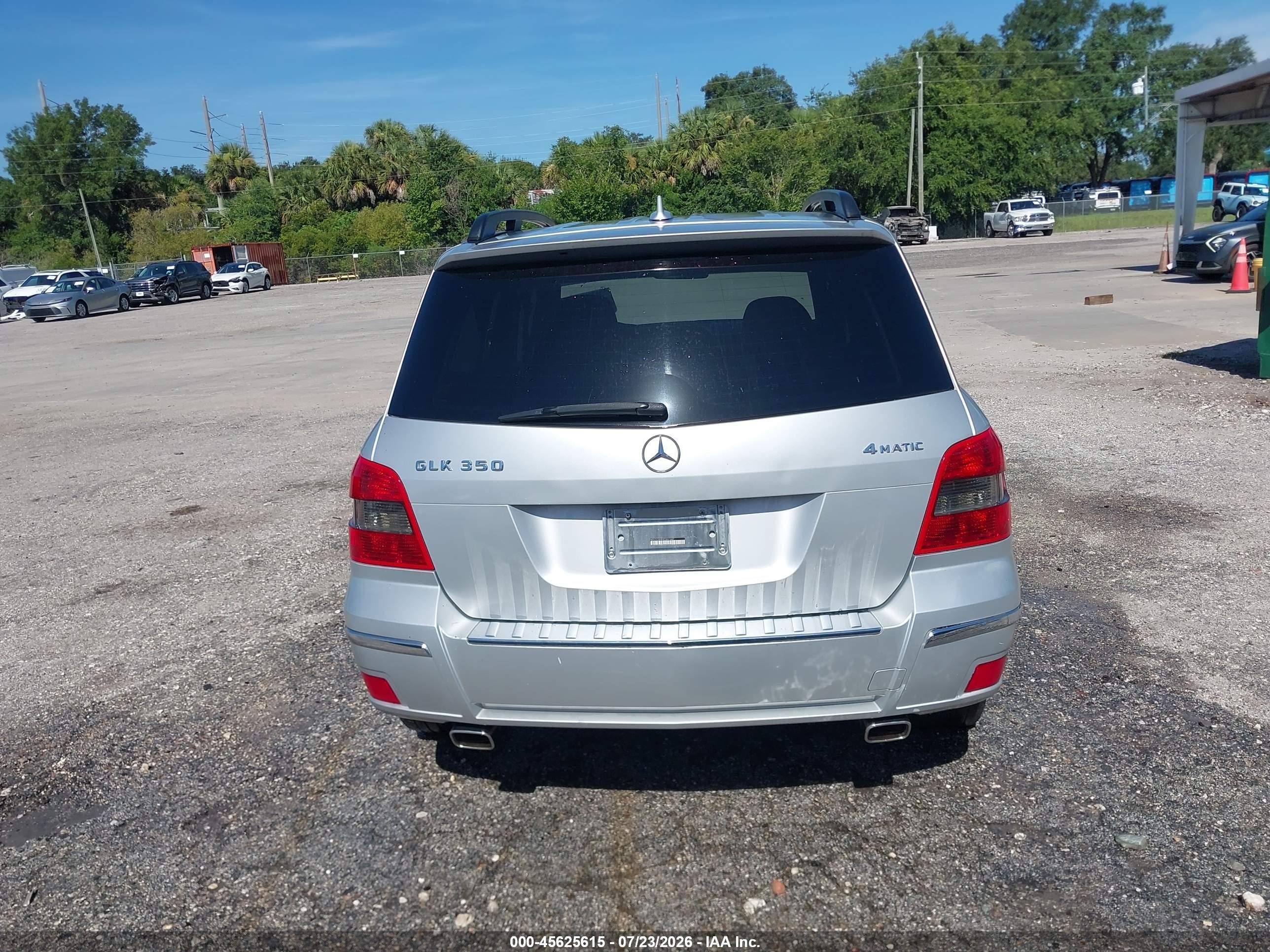 2012 Mercedes-benz Glk 350 4matic Silver vin: WDCGG8HB9CF841647