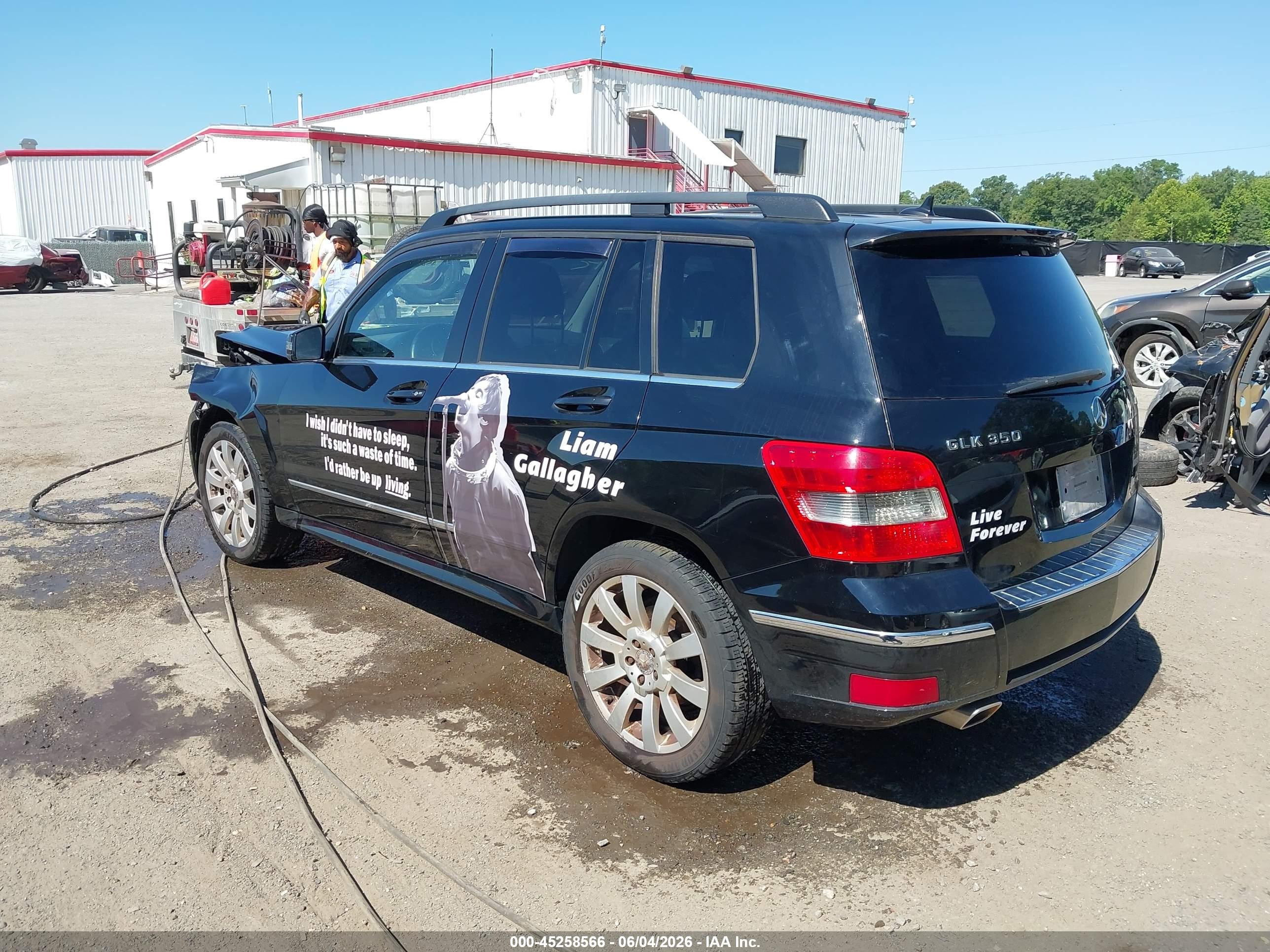 2012 Mercedes-benz Glk 350 4matic Black vin: WDCGG8HB9CF842412