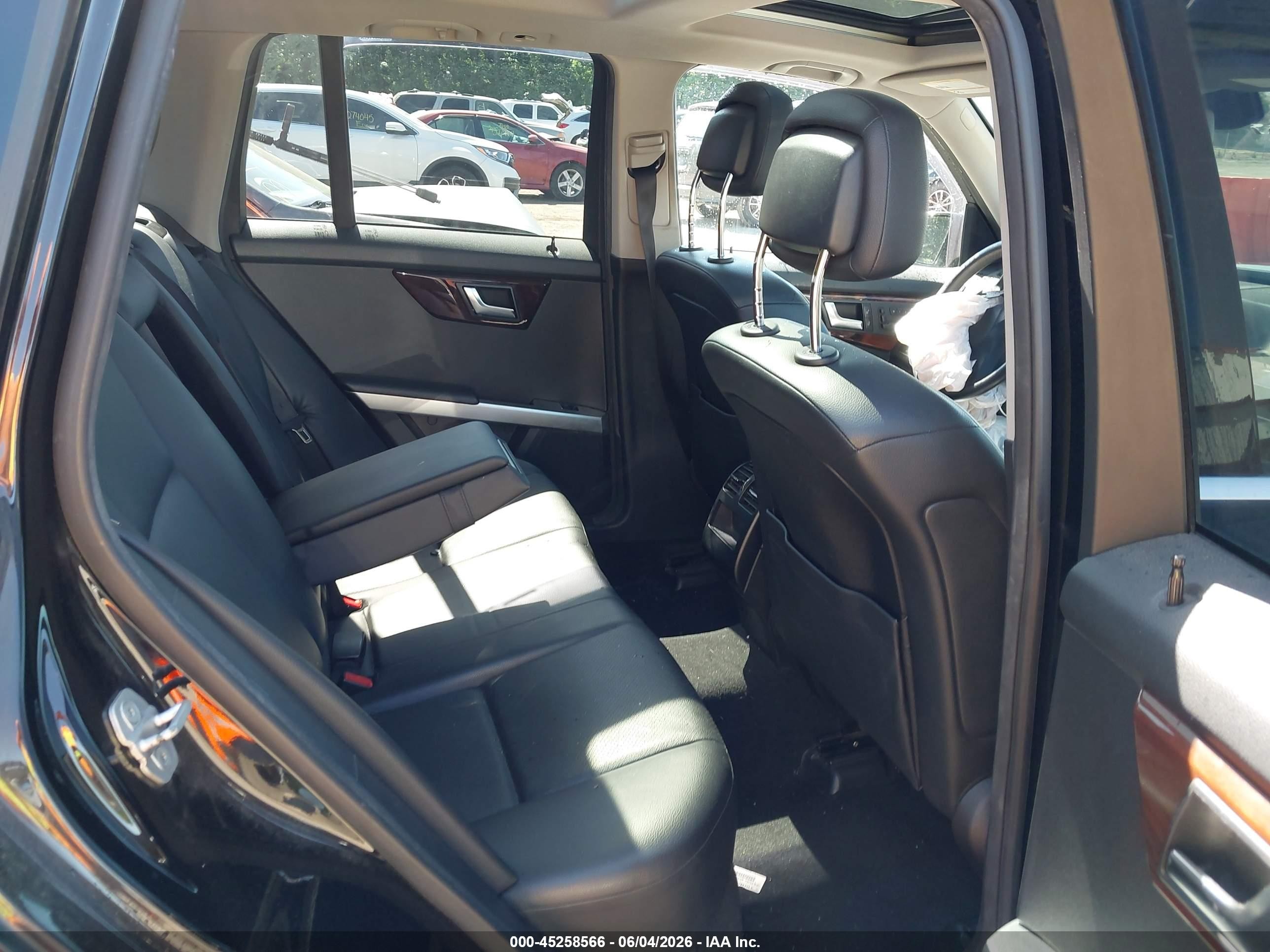 2012 Mercedes-benz Glk 350 4matic Black vin: WDCGG8HB9CF842412