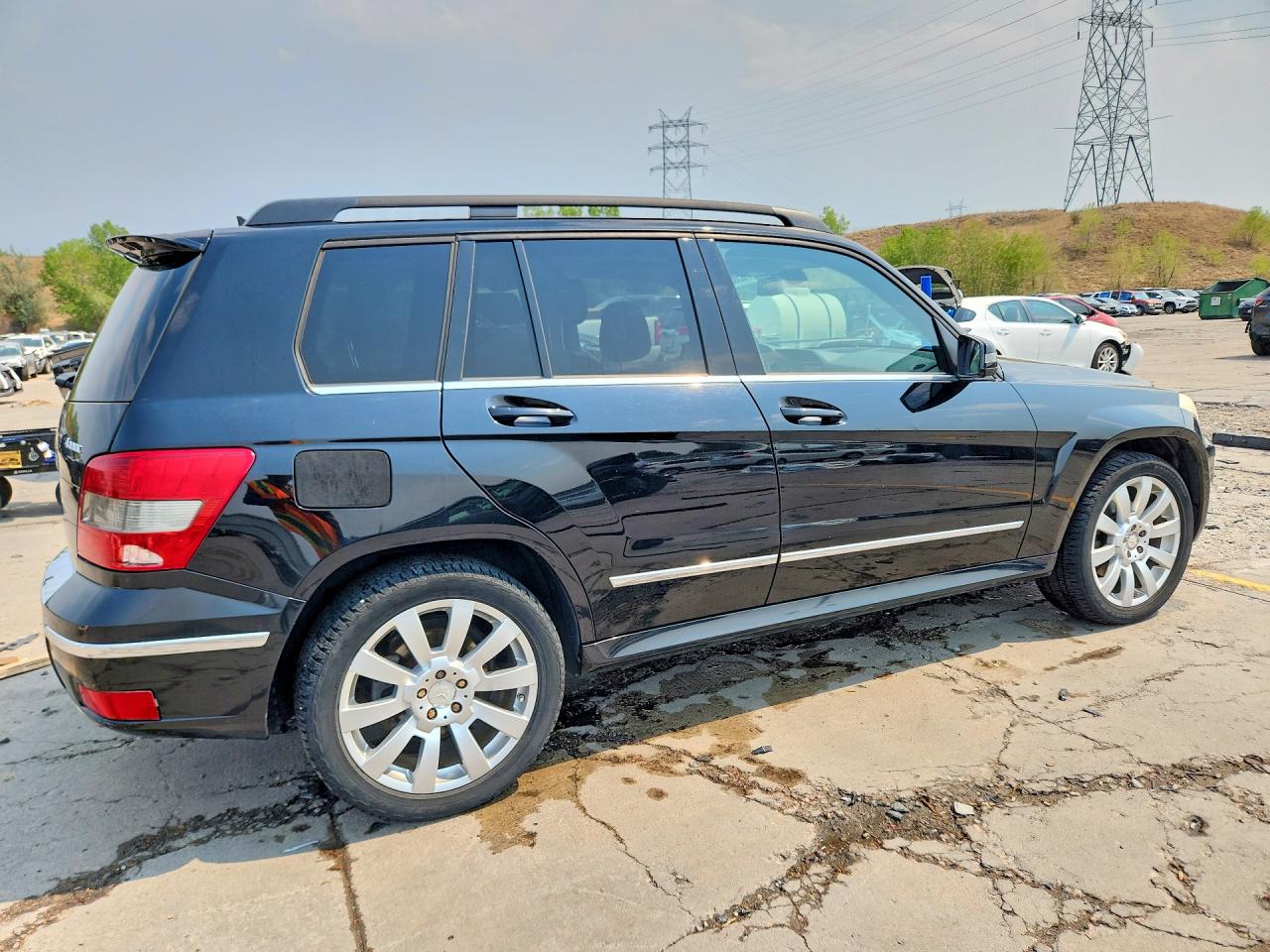 2012 Mercedes-benz Glk 350 4matic Black vin: WDCGG8HB9CF908117