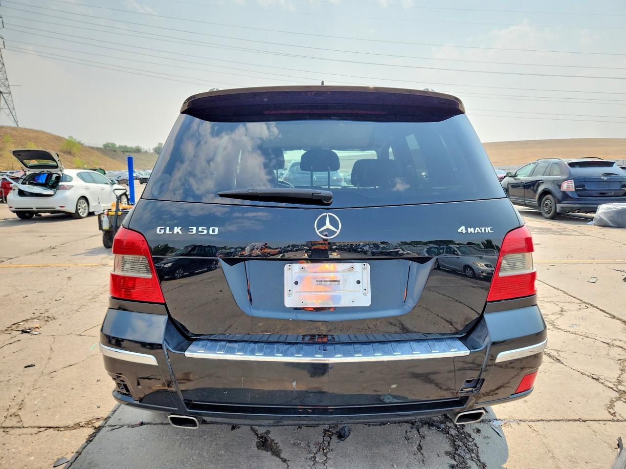 2012 Mercedes-benz Glk 350 4matic Black vin: WDCGG8HB9CF908117