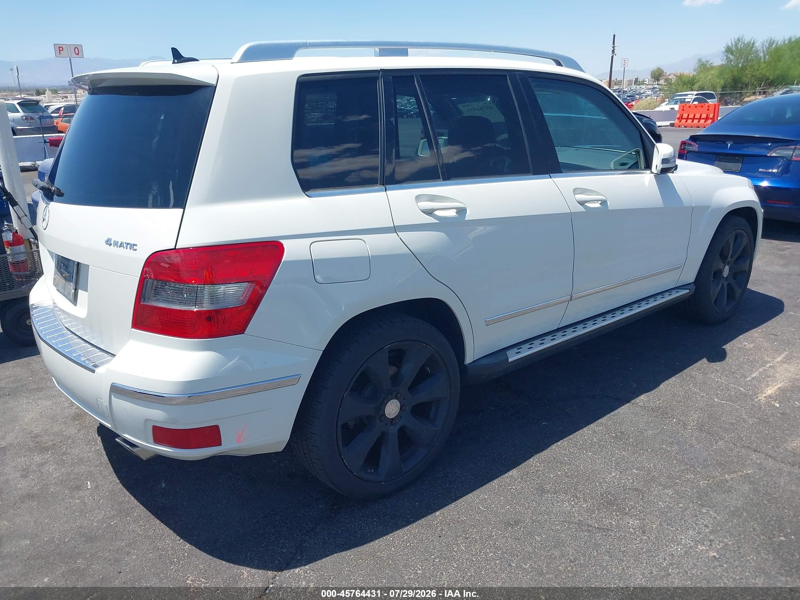 2010 Mercedes-benz Glk 350 4matic White vin: WDCGG8HBXAF260946