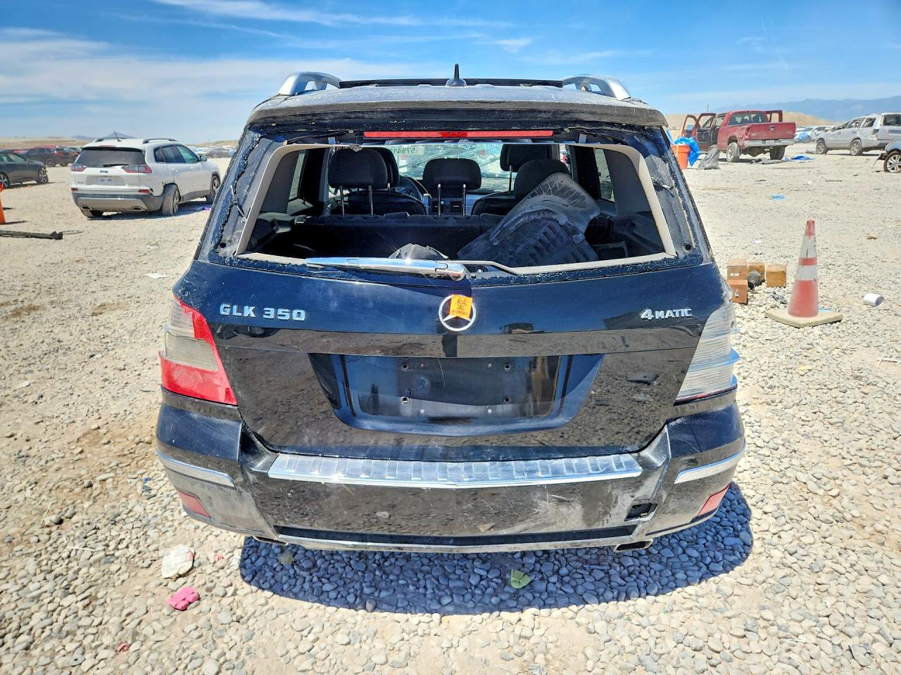 2010 Mercedes-benz Glk 350 4matic Black vin: WDCGG8HBXAF266746