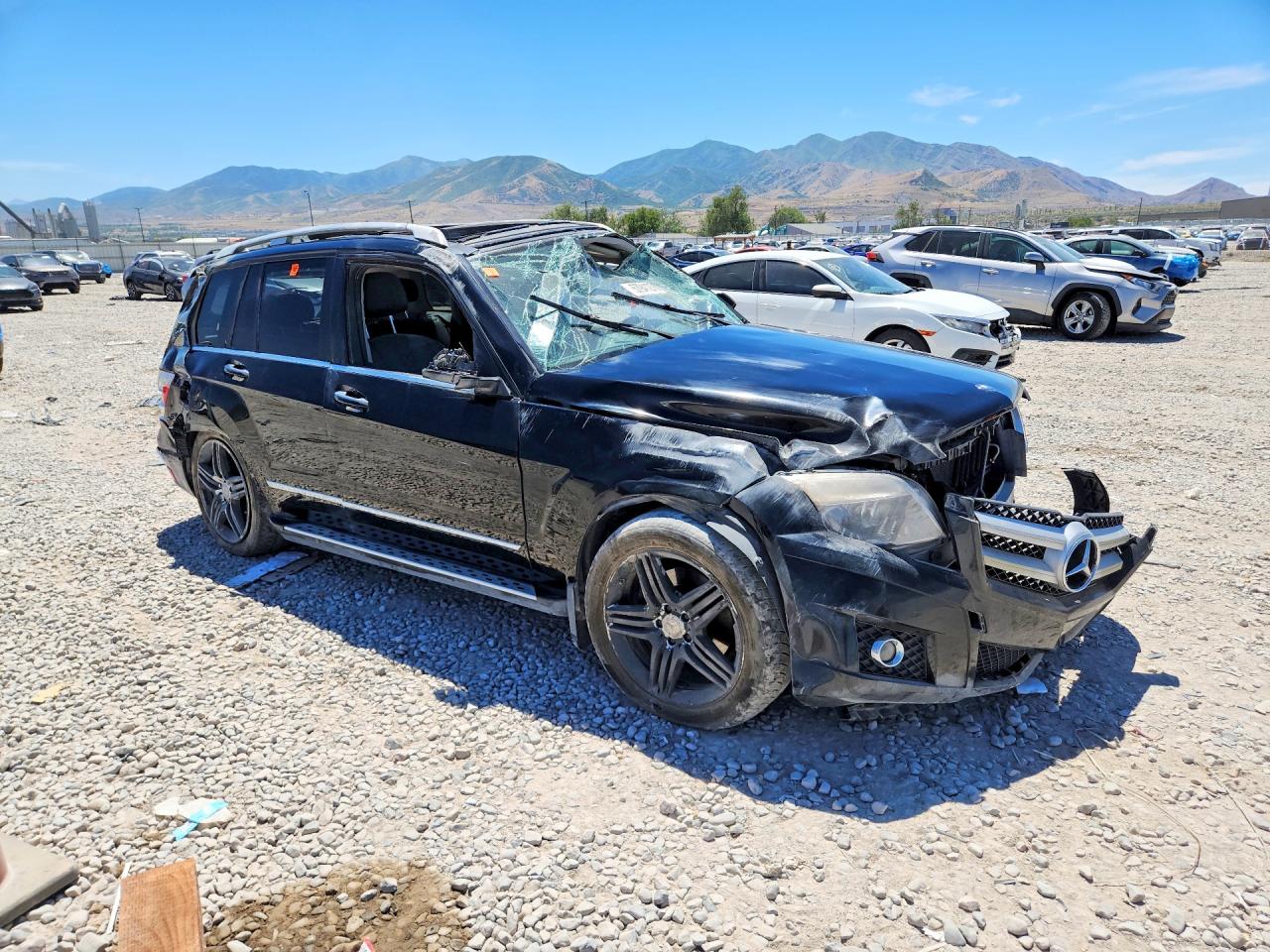 2010 Mercedes-benz Glk 350 4matic Black vin: WDCGG8HBXAF266746