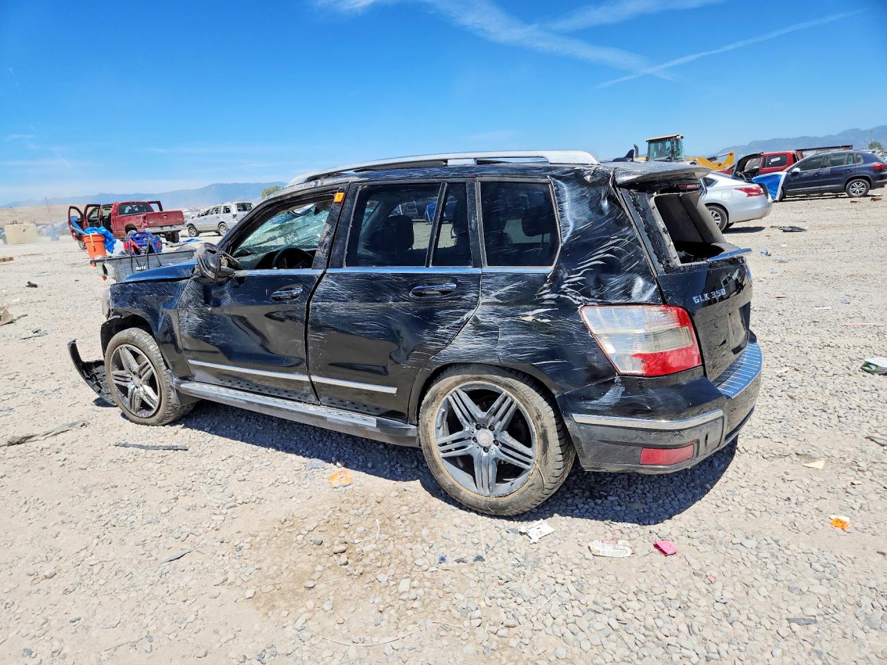 2010 Mercedes-benz Glk 350 4matic Black vin: WDCGG8HBXAF266746