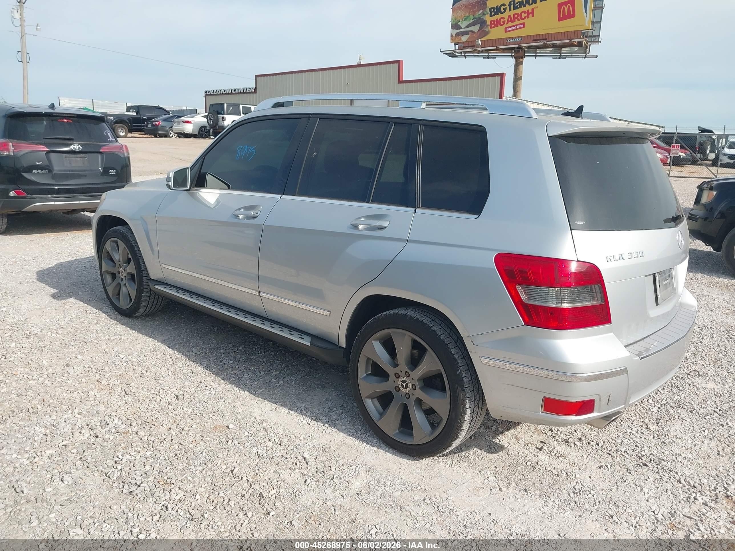 2010 Mercedes-benz Glk 350 4matic Silver vin: WDCGG8HBXAF302192