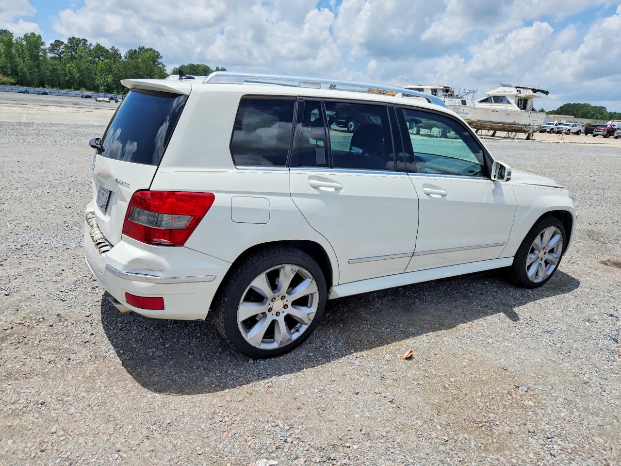2010 Mercedes-benz Glk 350 4matic White vin: WDCGG8HBXAF309272