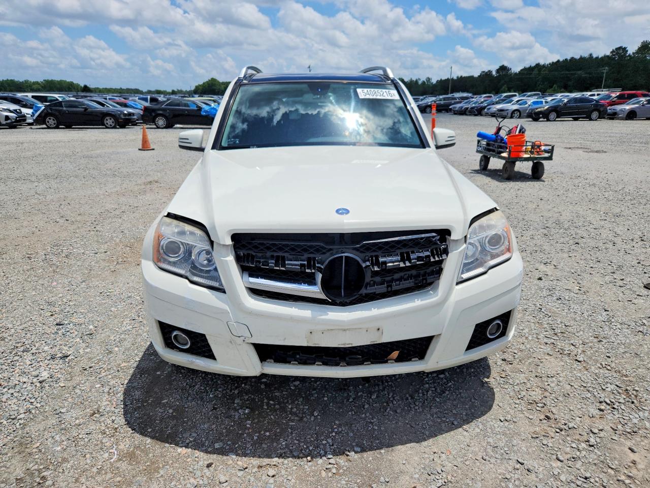 2010 Mercedes-benz Glk 350 4matic White vin: WDCGG8HBXAF309272