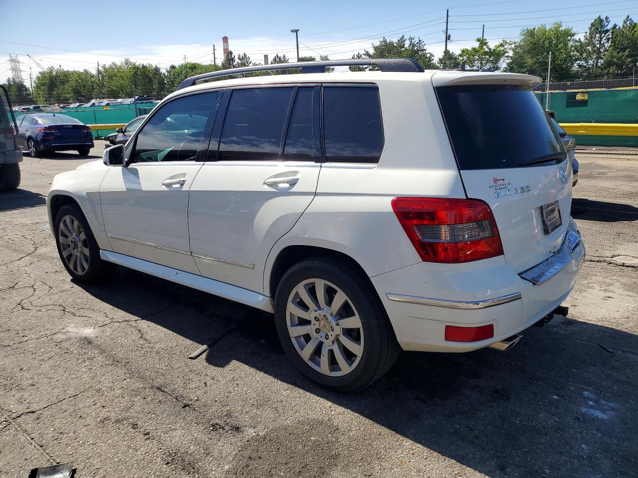 2010 Mercedes-benz Glk 350 4matic White vin: WDCGG8HBXAF311653