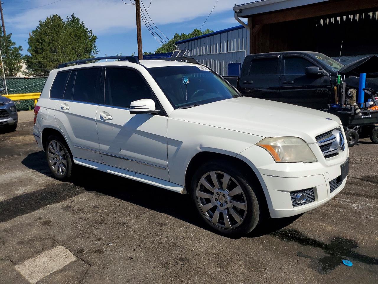 2010 Mercedes-benz Glk 350 4matic White vin: WDCGG8HBXAF311653
