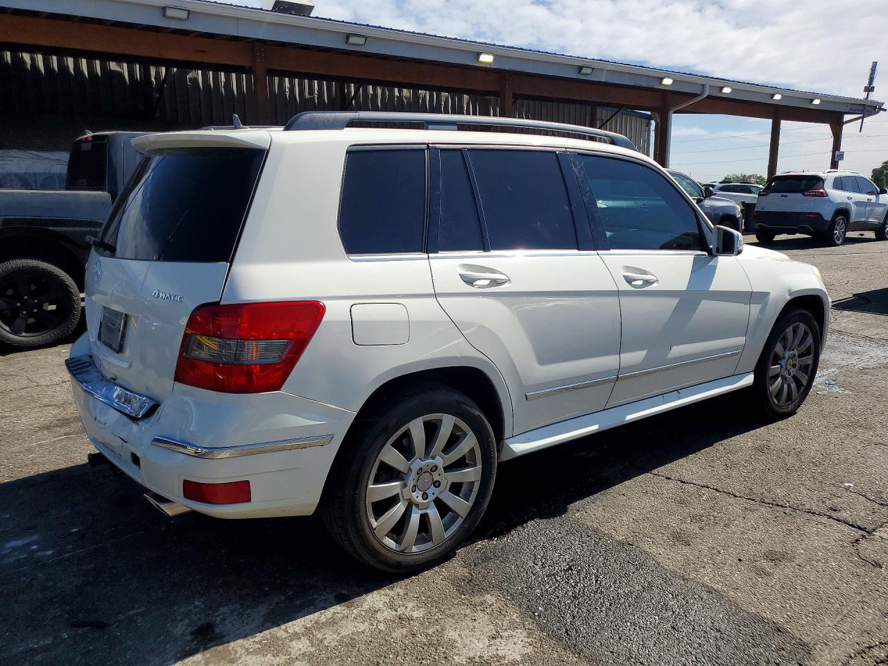 2010 Mercedes-benz Glk 350 4matic White vin: WDCGG8HBXAF311653