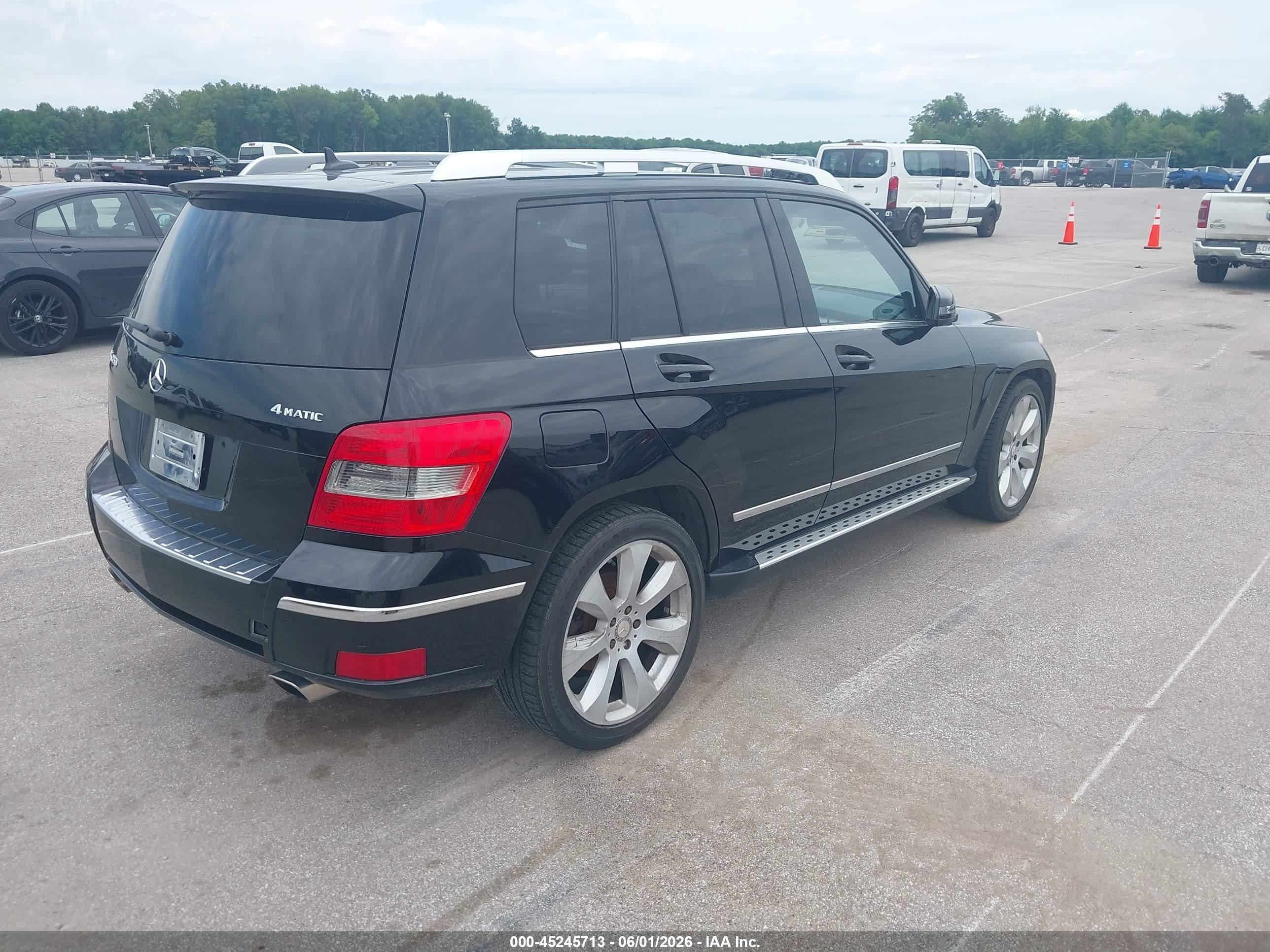 2010 Mercedes-benz Glk 350 4matic Black vin: WDCGG8HBXAF321048