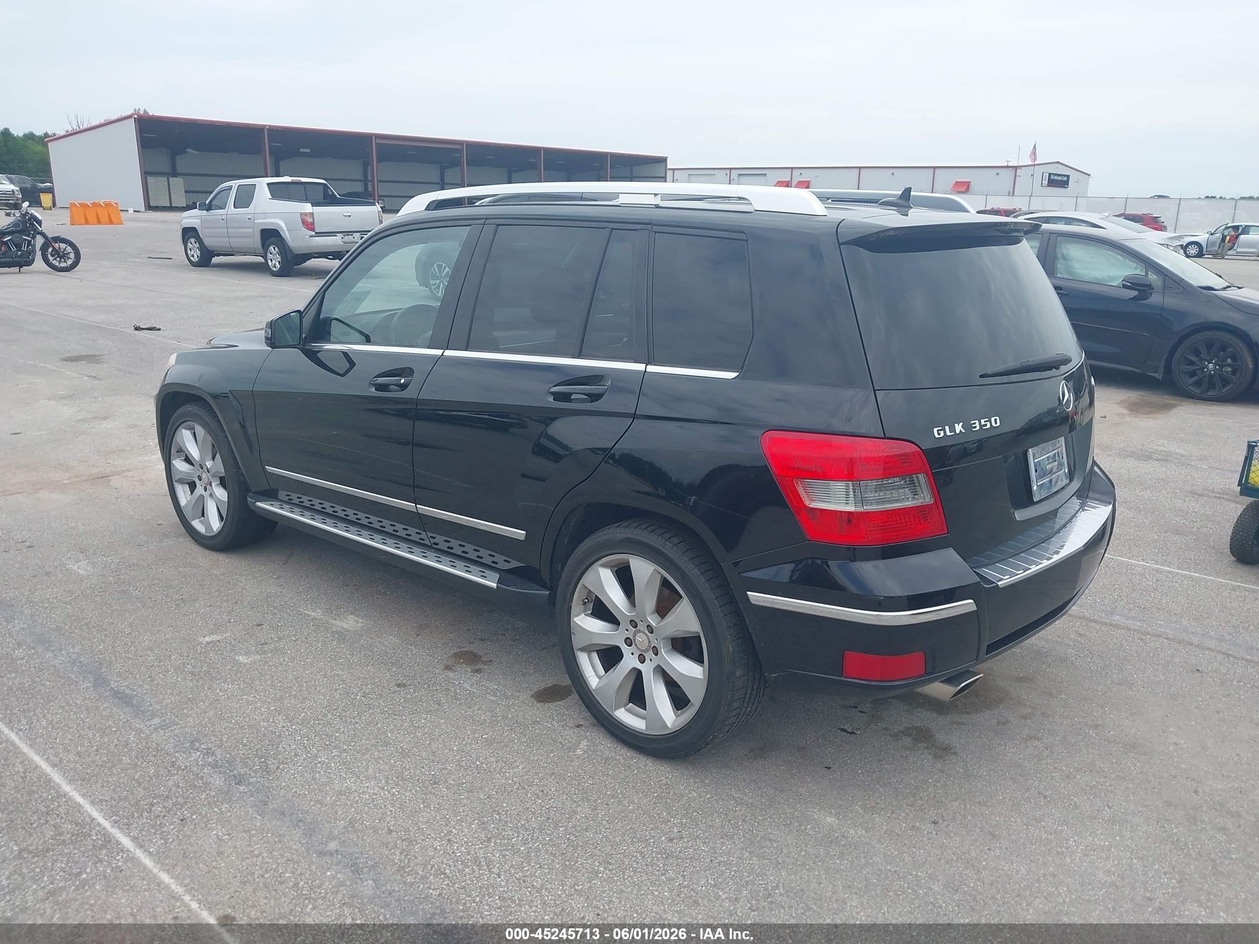 2010 Mercedes-benz Glk 350 4matic Black vin: WDCGG8HBXAF321048