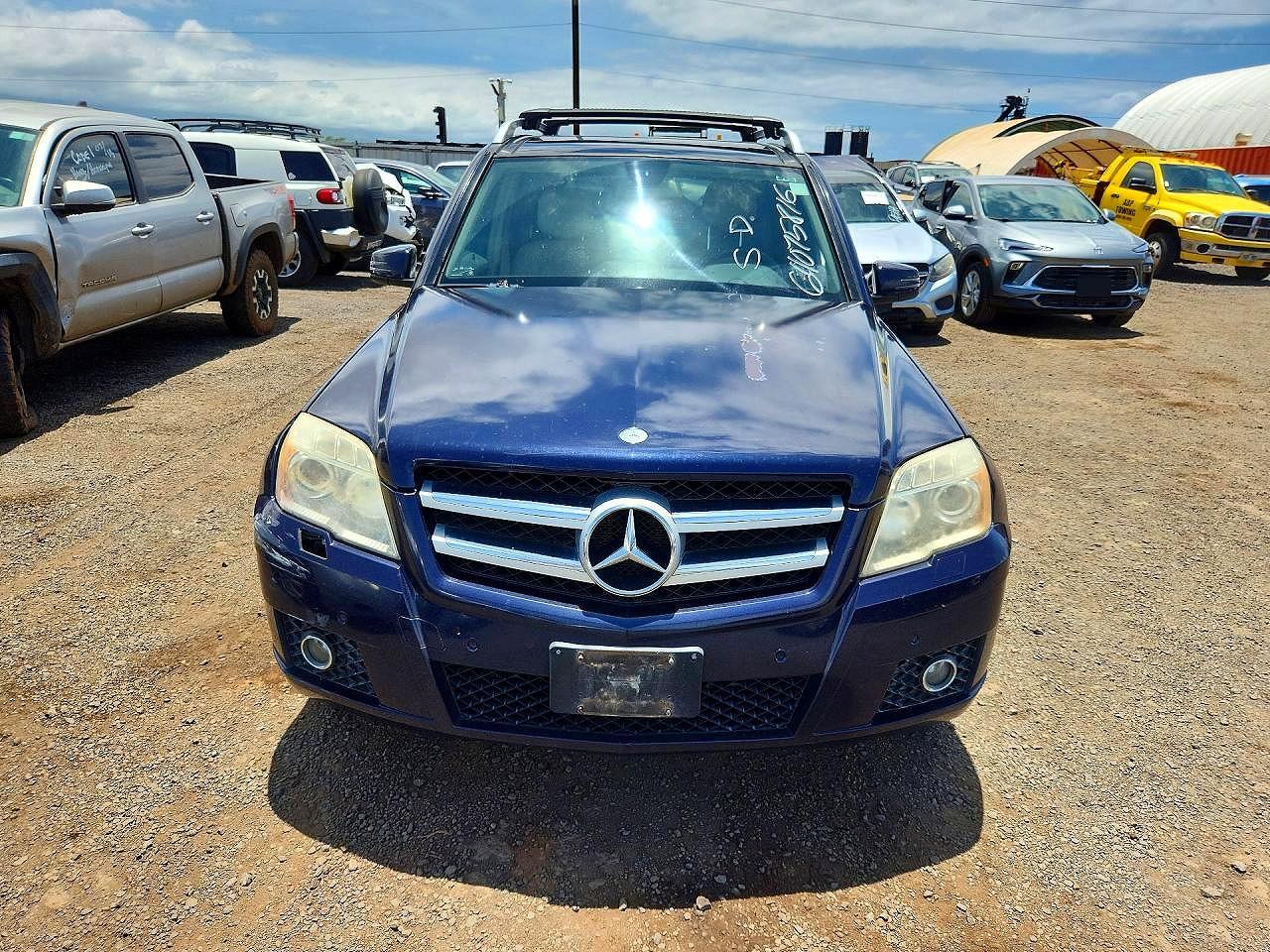 2010 Mercedes-benz Glk 350 4matic Blue vin: WDCGG8HBXAF347066