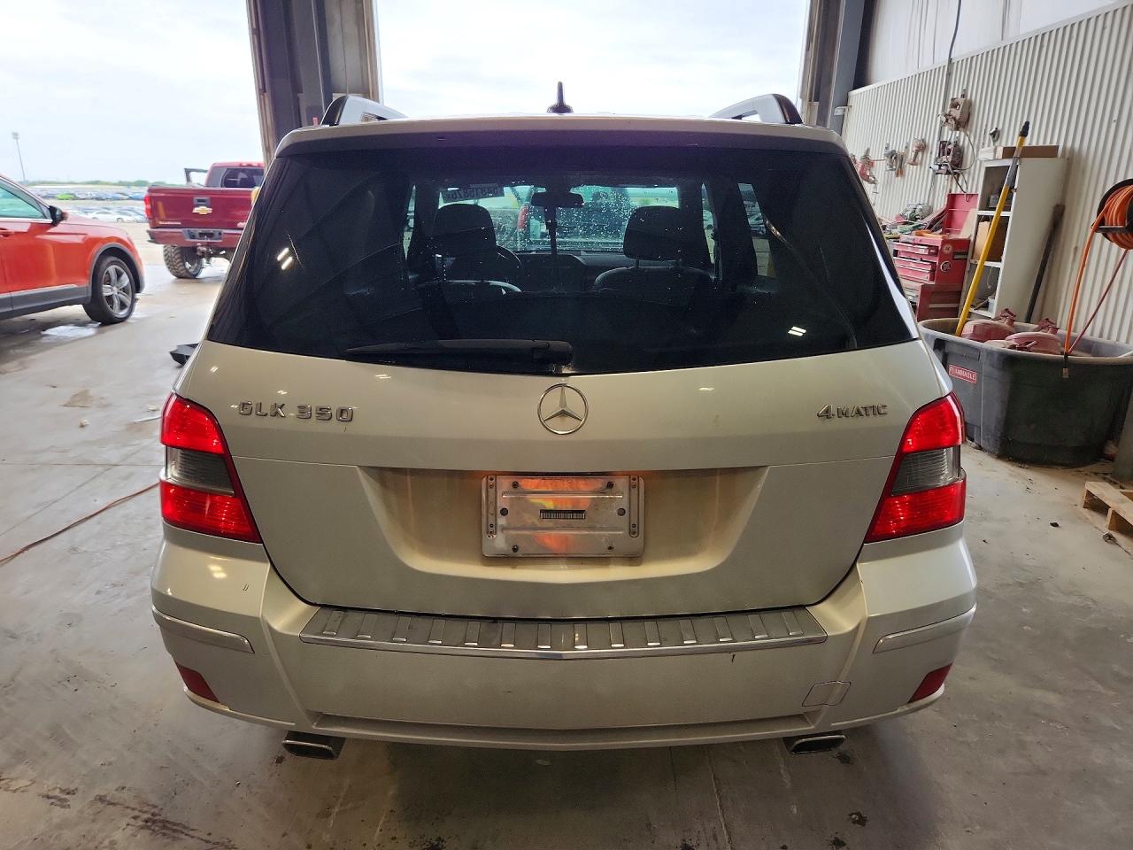 2010 Mercedes-benz Glk 350 4matic Silver vin: WDCGG8HBXAF479468