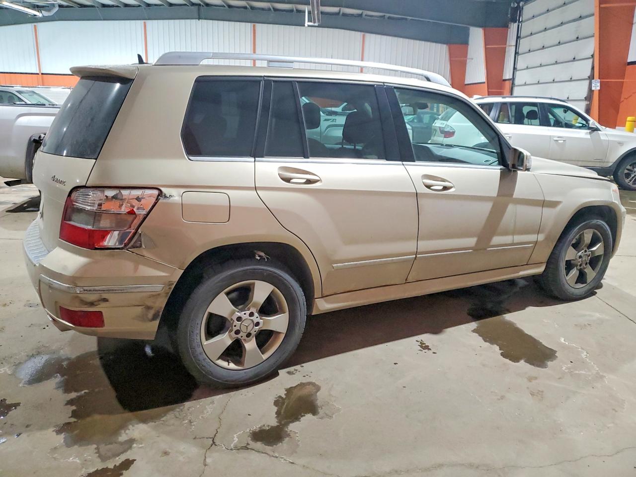 2011 Mercedes-benz Glk 350 4matic Gold vin: WDCGG8HBXBF628057