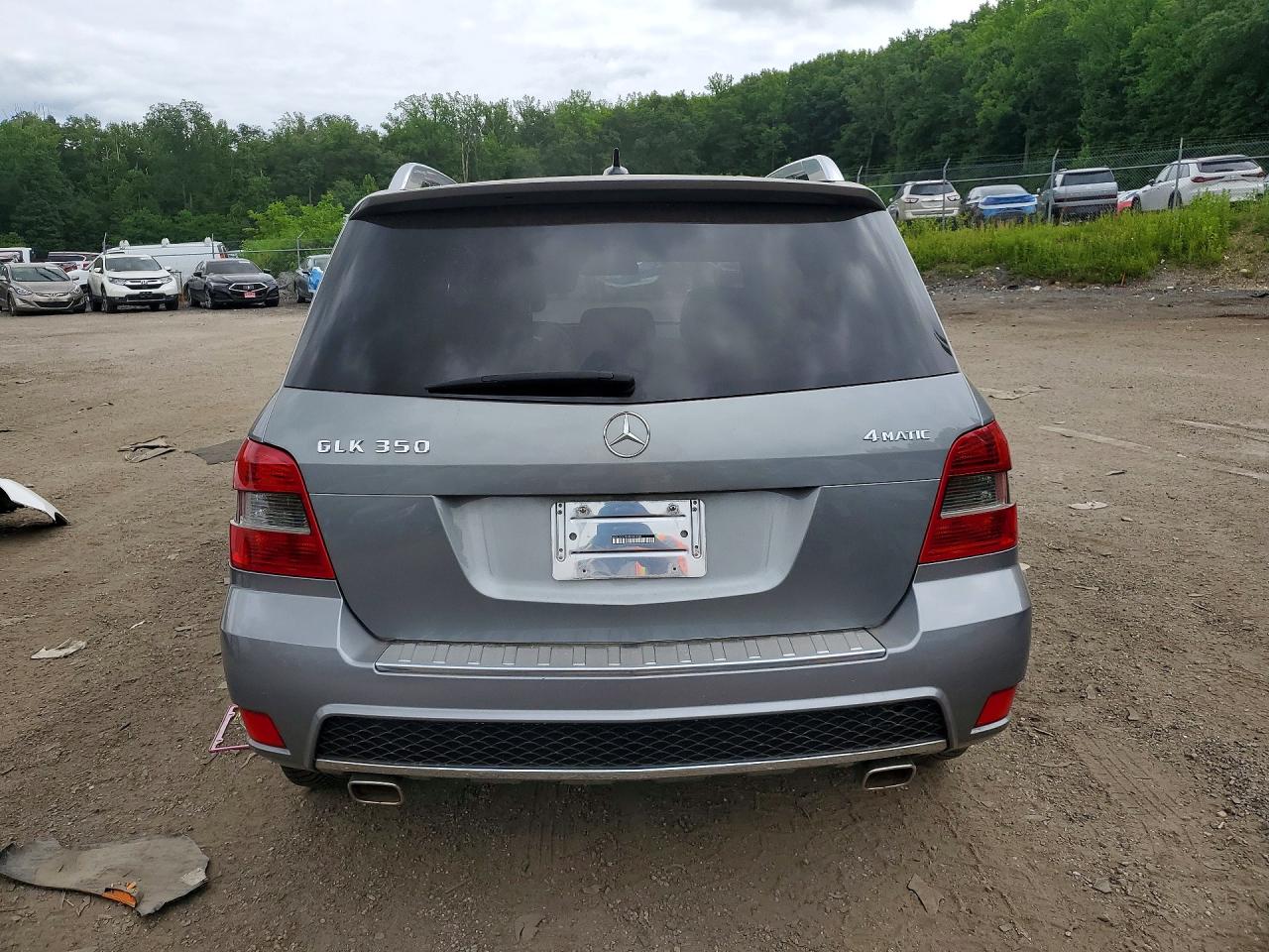 2011 Mercedes-benz Glk 350 4matic Серый vin: WDCGG8HBXBF647398