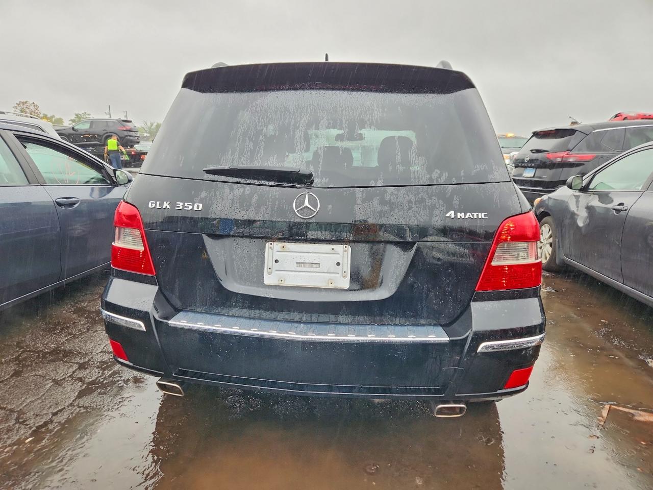 2011 Mercedes-benz Glk 350 4matic Black vin: WDCGG8HBXBF684063