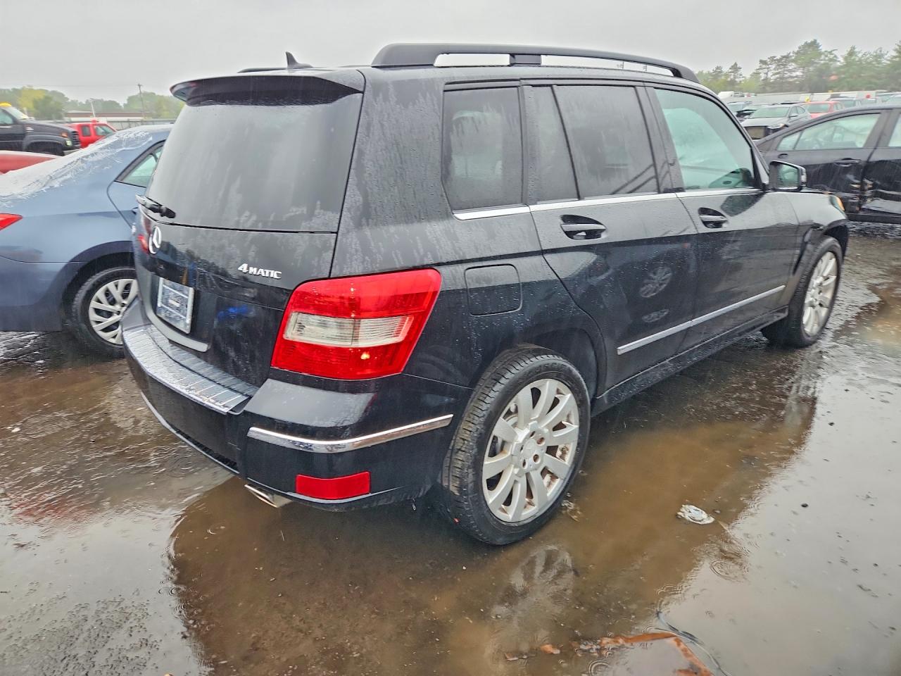2011 Mercedes-benz Glk 350 4matic Black vin: WDCGG8HBXBF684063