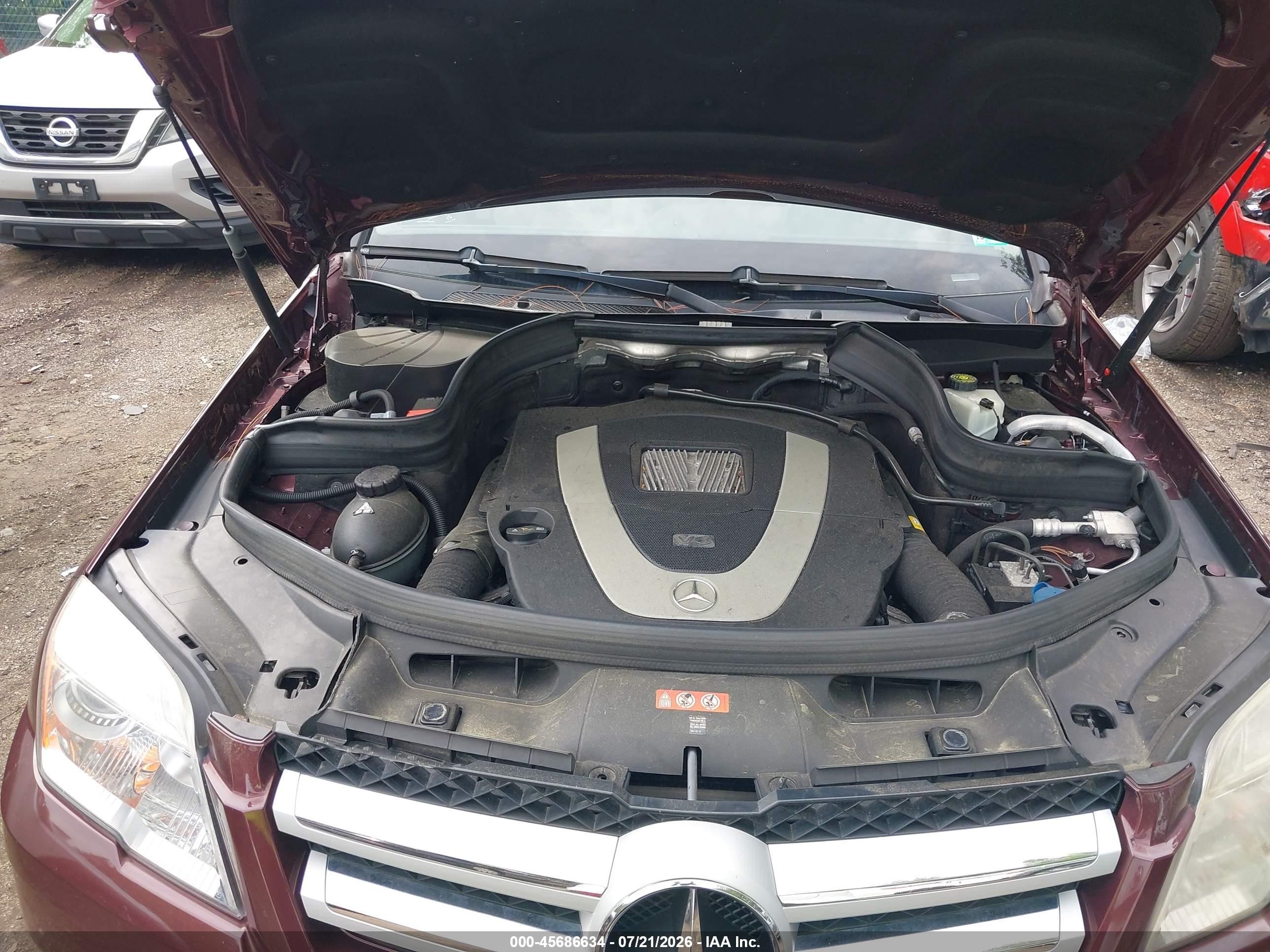 2011 Mercedes-benz Glk 350 4matic Maroon vin: WDCGG8HBXBF688131