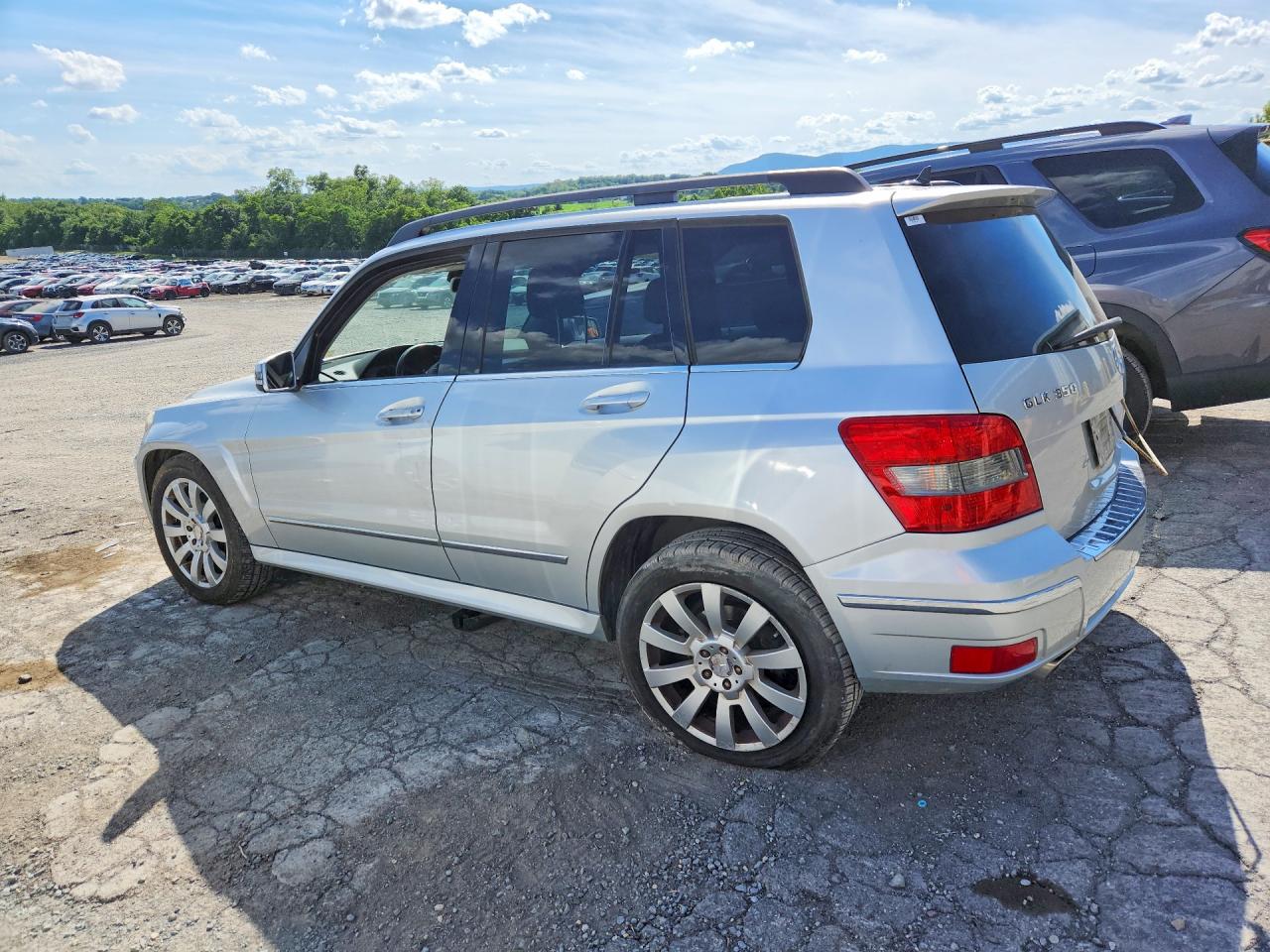 2012 Mercedes-benz Glk 350 4matic Silver vin: WDCGG8HBXCF738088
