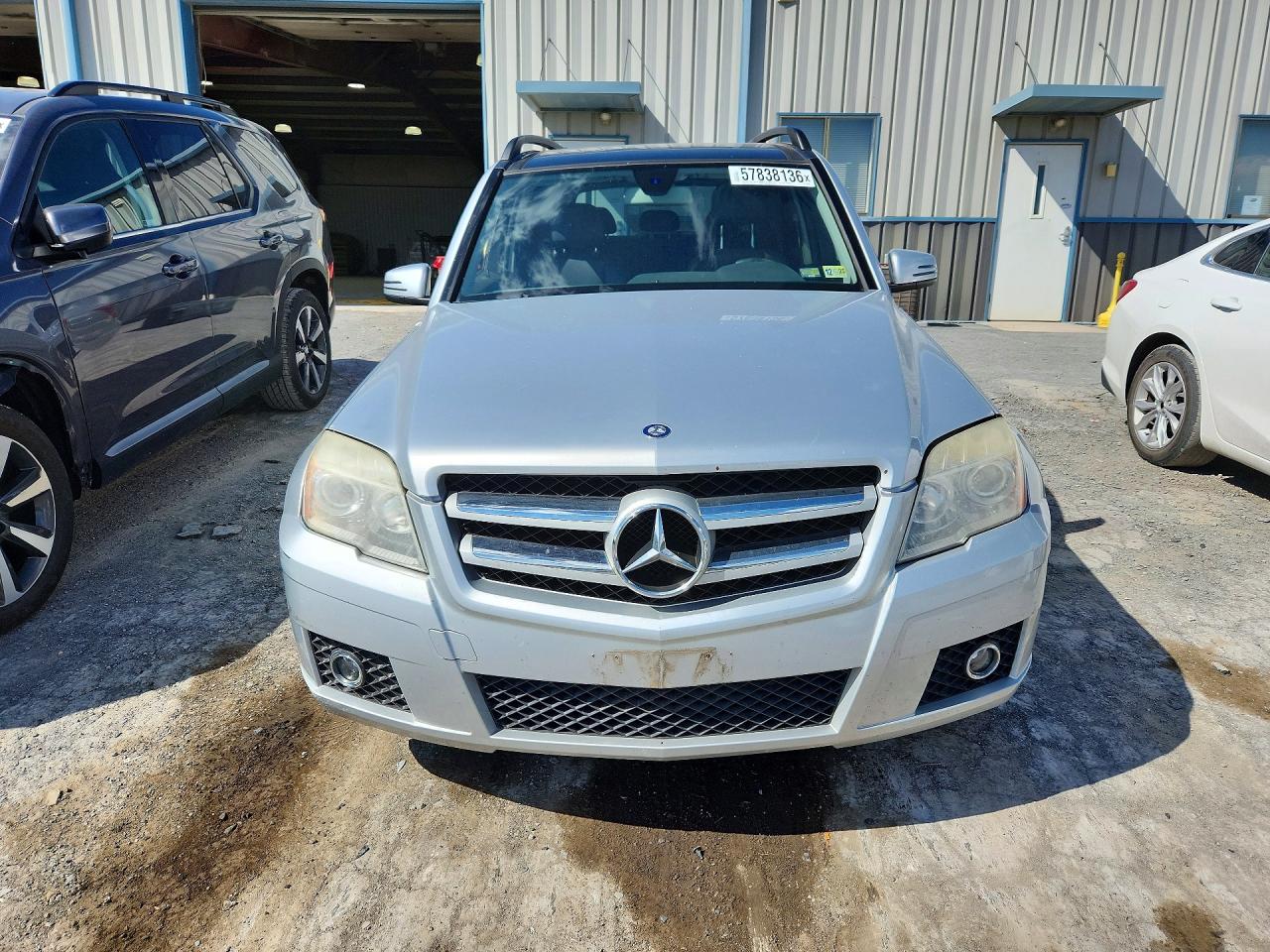 2012 Mercedes-benz Glk 350 4matic Silver vin: WDCGG8HBXCF738088