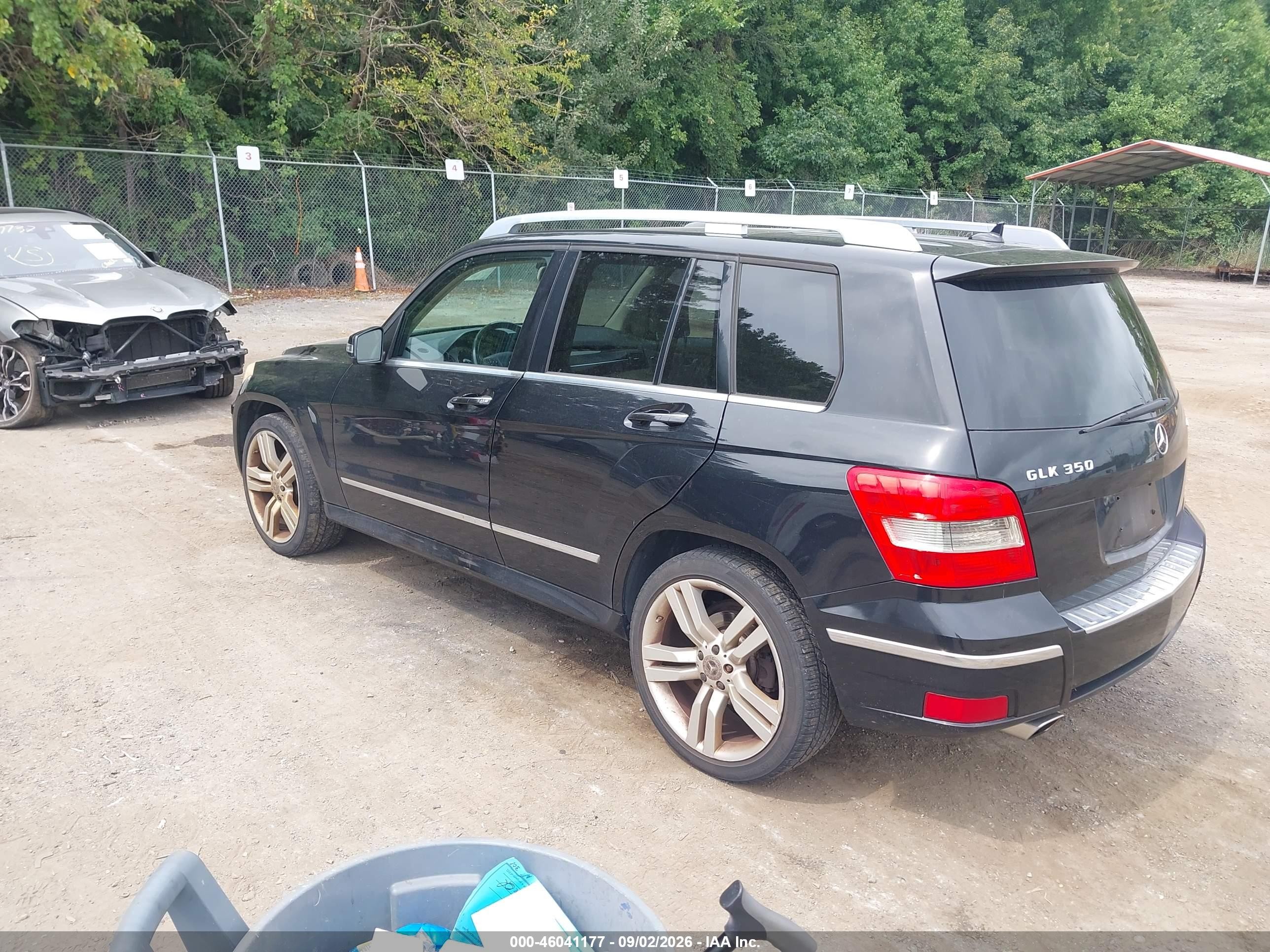 2012 Mercedes-benz Glk 350 4matic Black vin: WDCGG8HBXCF745476