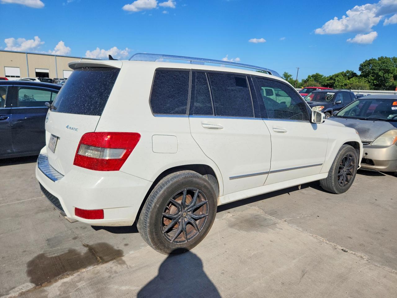 2012 Mercedes-benz Glk 350 4matic White vin: WDCGG8HBXCF754372