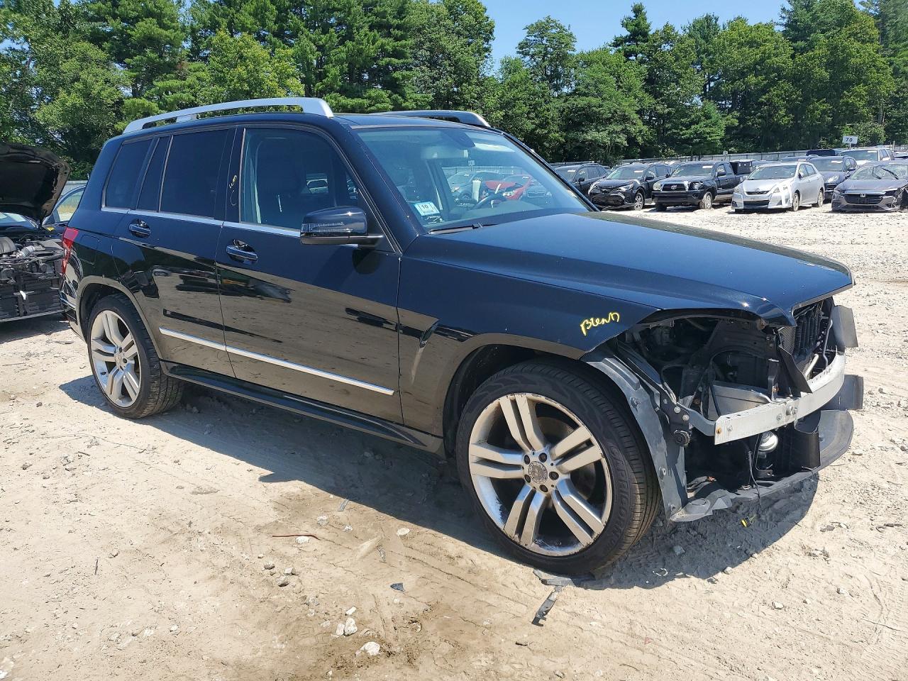 2012 Mercedes-benz Glk 350 4matic Black vin: WDCGG8HBXCF764206