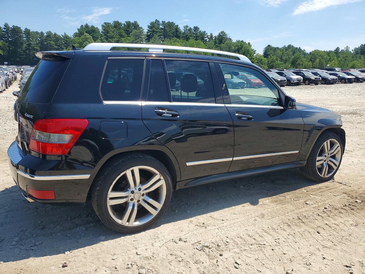 2012 Mercedes-benz Glk 350 4matic Black vin: WDCGG8HBXCF764206