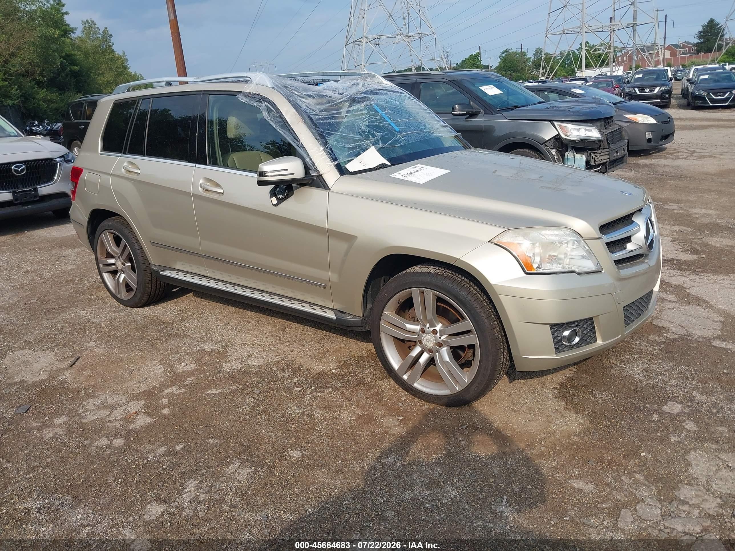 2012 Mercedes-benz Glk 350 4matic Tan vin: WDCGG8HBXCF832570