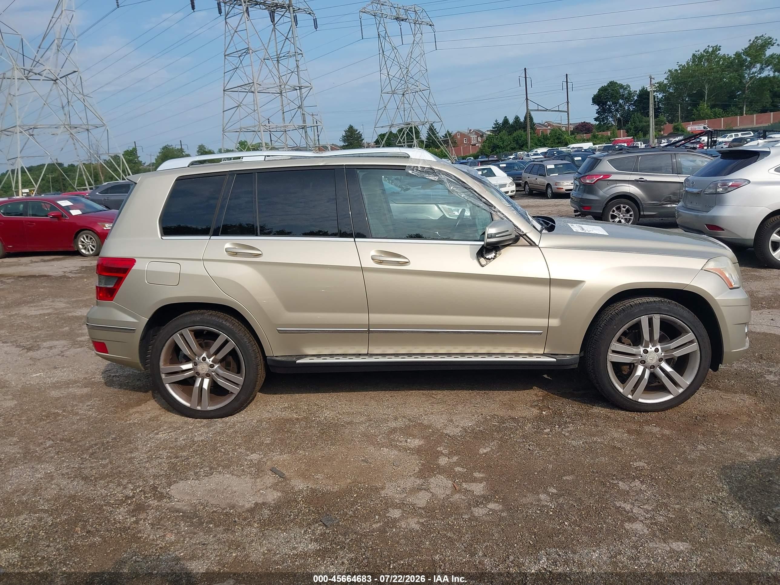 2012 Mercedes-benz Glk 350 4matic Tan vin: WDCGG8HBXCF832570