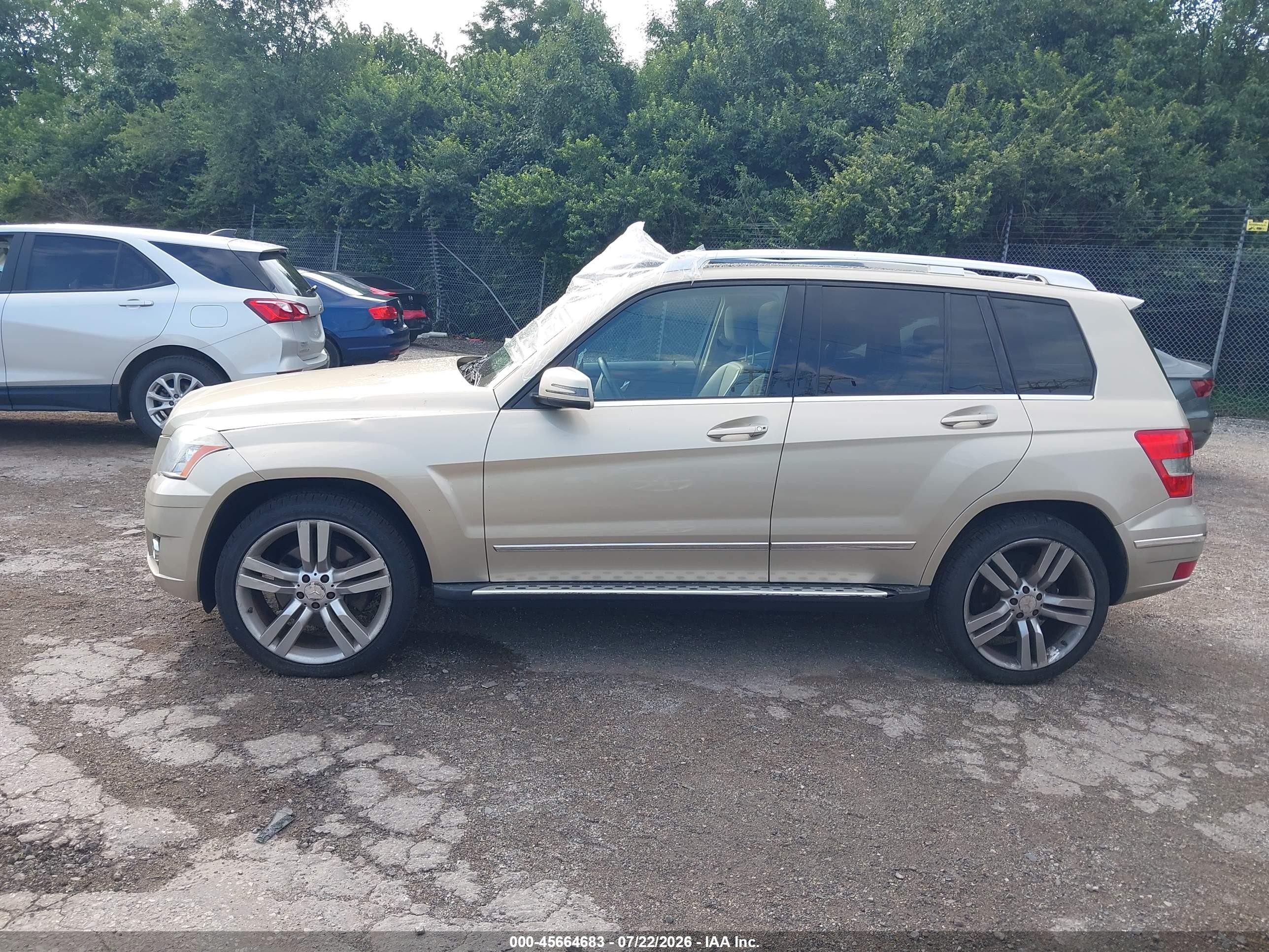 2012 Mercedes-benz Glk 350 4matic Tan vin: WDCGG8HBXCF832570