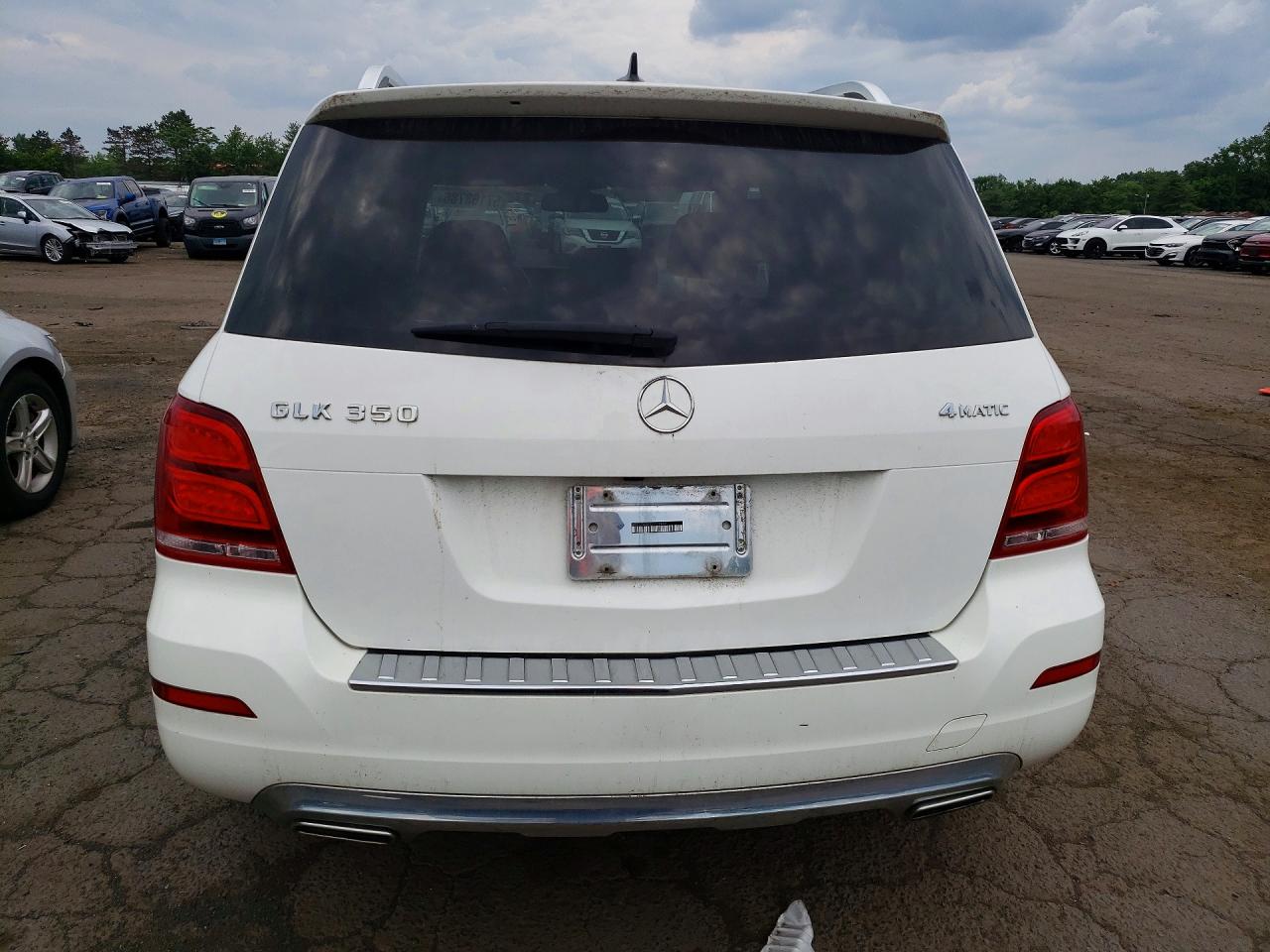 2013 Mercedes-benz Glk 350 4matic Белый vin: WDCGG8JB0DG007837