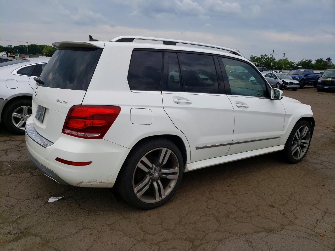 2013 Mercedes-benz Glk 350 4matic Белый vin: WDCGG8JB0DG007837