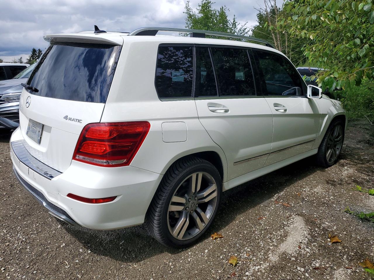 2013 Mercedes-benz Glk 350 4matic White vin: WDCGG8JB0DG045486