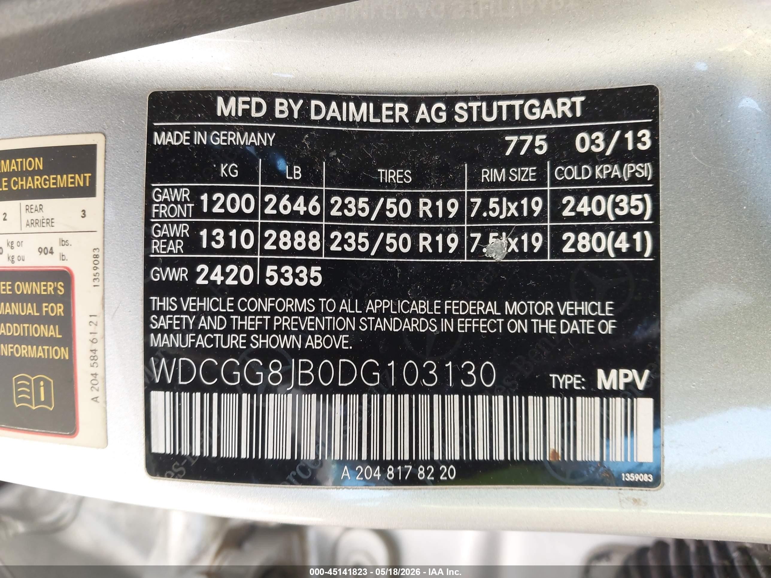 2013 Mercedes-benz Glk 350 4matic Серебряный vin: WDCGG8JB0DG103130