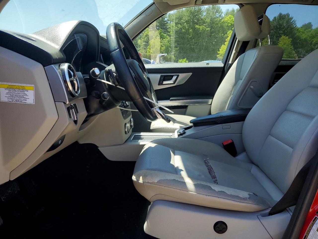 2014 Mercedes-benz Glk 350 4matic Red vin: WDCGG8JB0EG167735