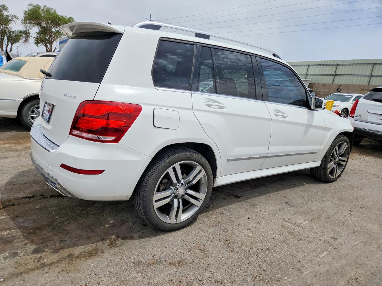2014 Mercedes-benz Glk 350 4matic White vin: WDCGG8JB0EG199262