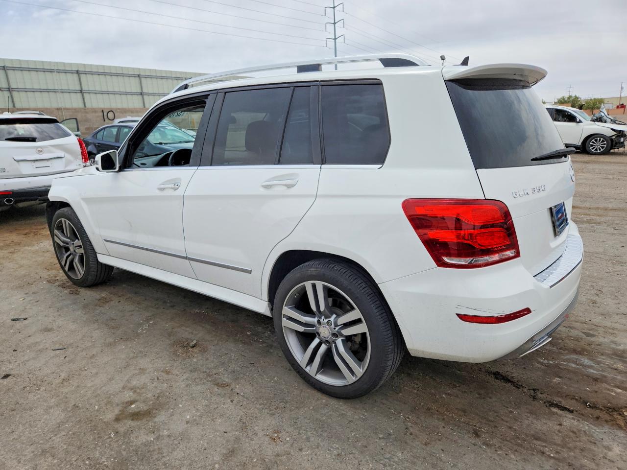 2014 Mercedes-benz Glk 350 4matic White vin: WDCGG8JB0EG199262