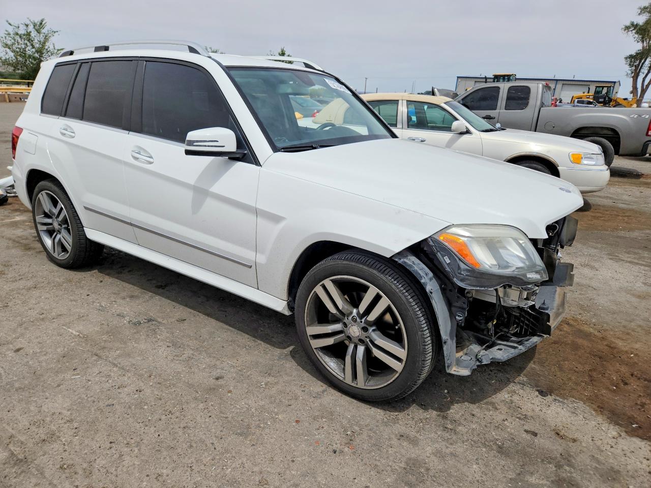 2014 Mercedes-benz Glk 350 4matic White vin: WDCGG8JB0EG199262