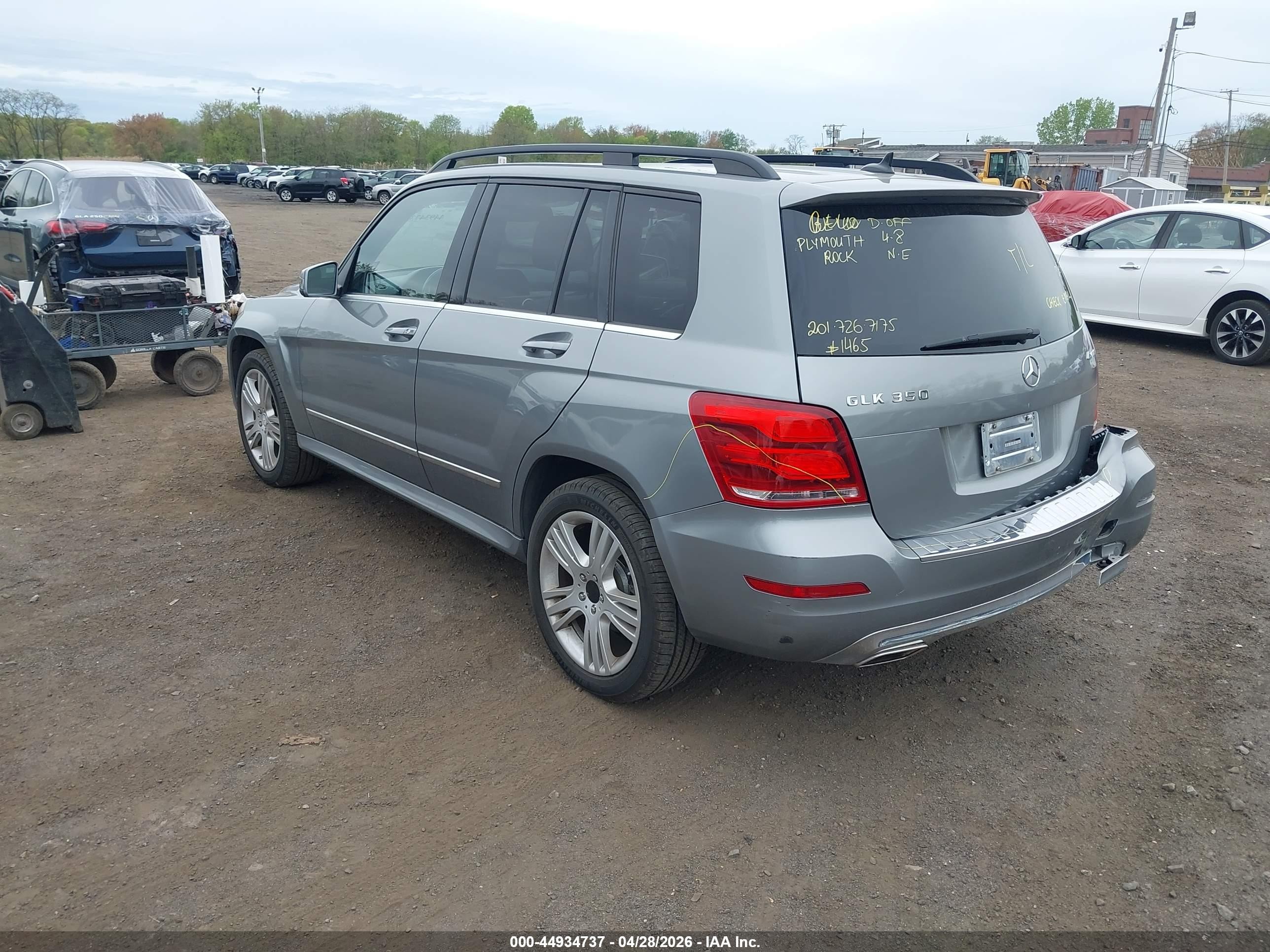 2014 Mercedes-benz Glk 350 4matic Silver vin: WDCGG8JB0EG231465