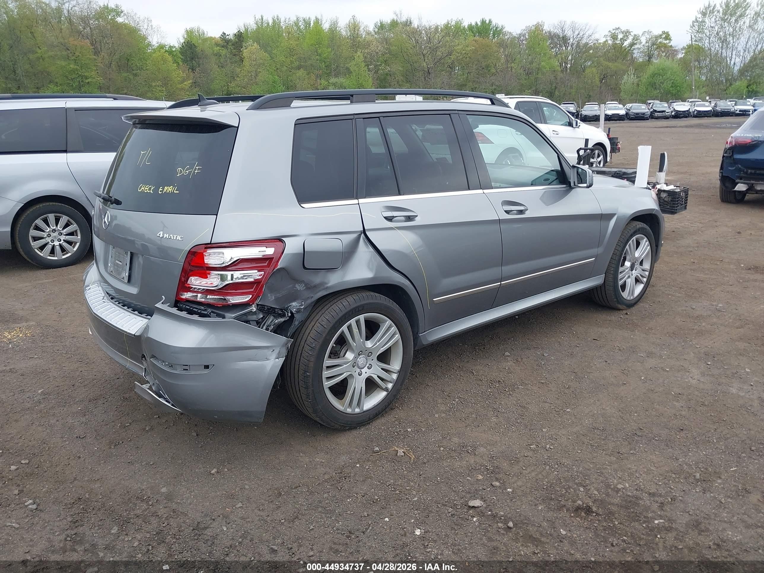 2014 Mercedes-benz Glk 350 4matic Silver vin: WDCGG8JB0EG231465