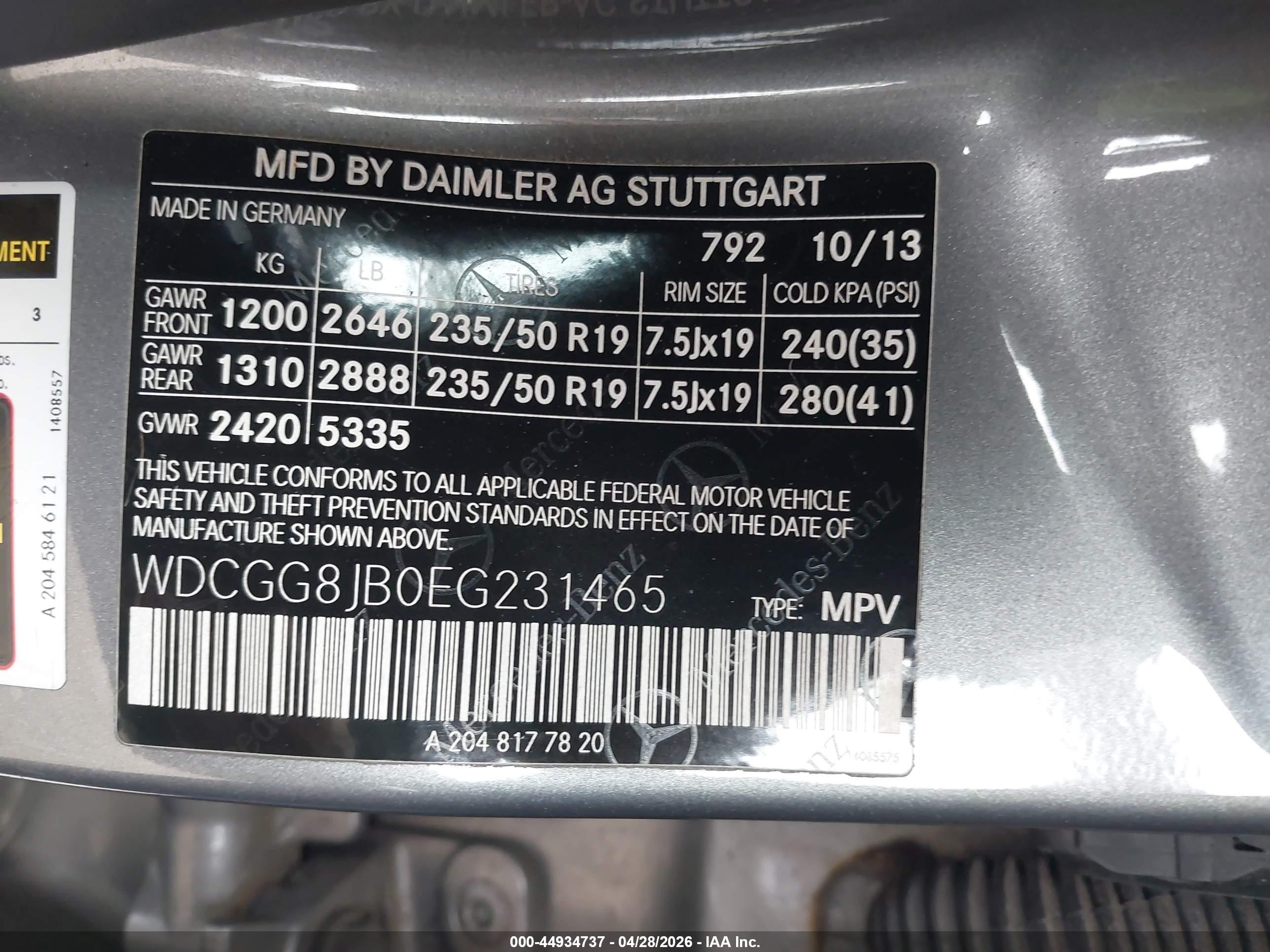 2014 Mercedes-benz Glk 350 4matic Silver vin: WDCGG8JB0EG231465