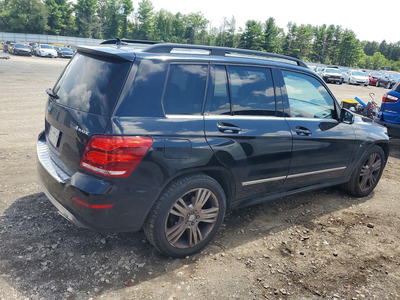 2014 Mercedes-benz Glk 350 4matic Black vin: WDCGG8JB0EG241123