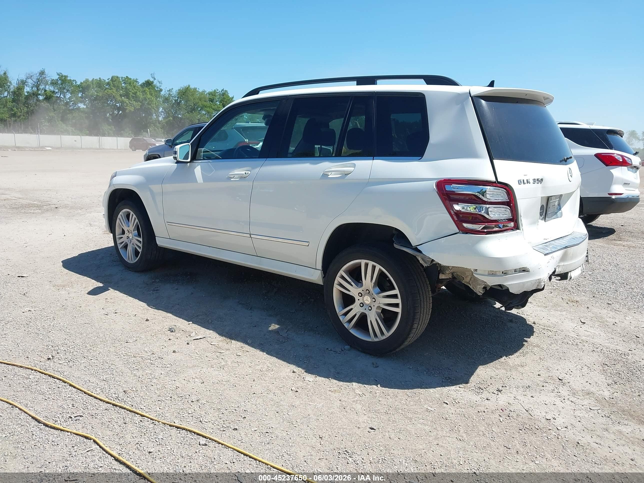 2014 Mercedes-benz Glk 350 4matic White vin: WDCGG8JB0EG305242