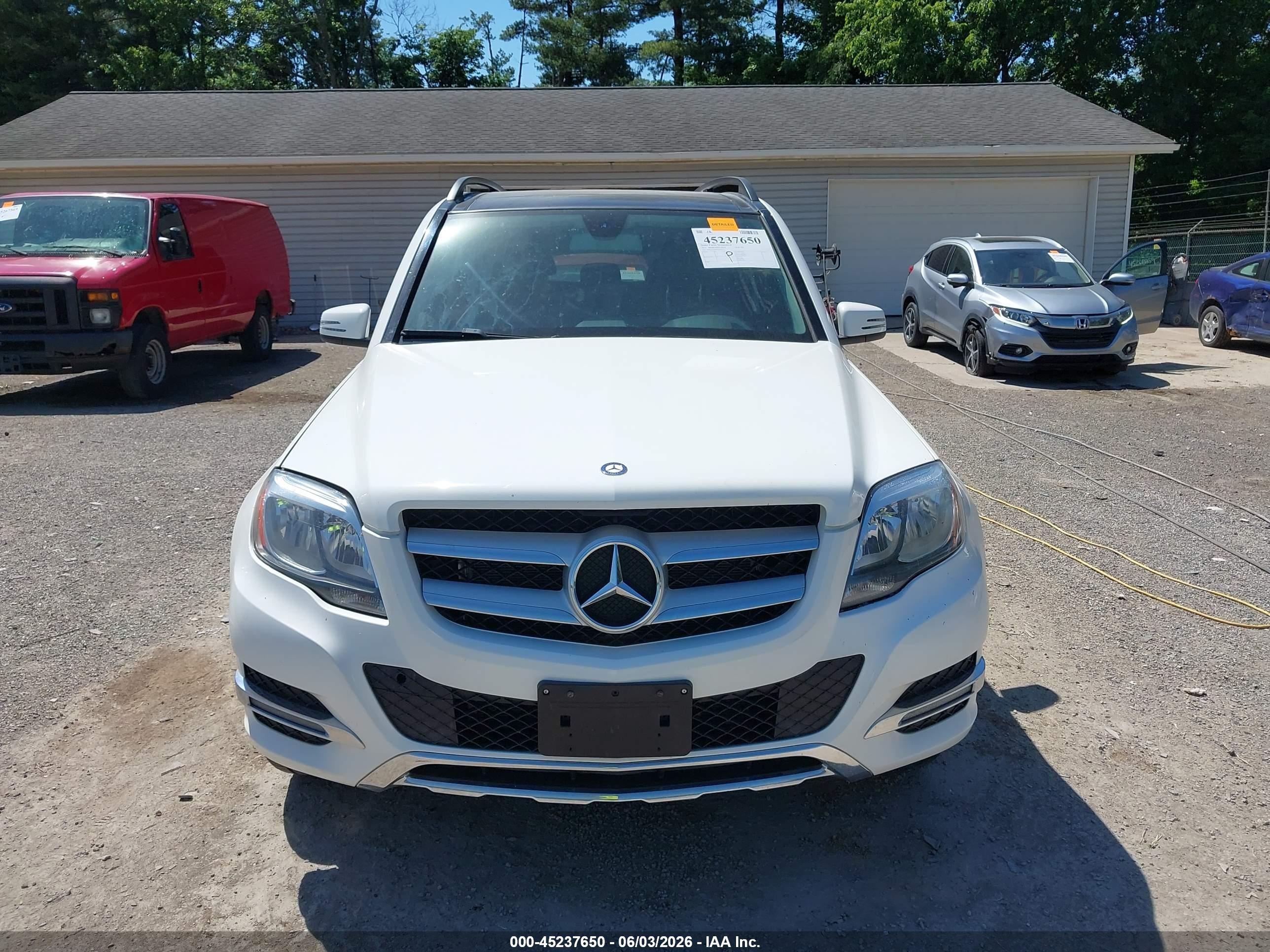 2014 Mercedes-benz Glk 350 4matic White vin: WDCGG8JB0EG305242