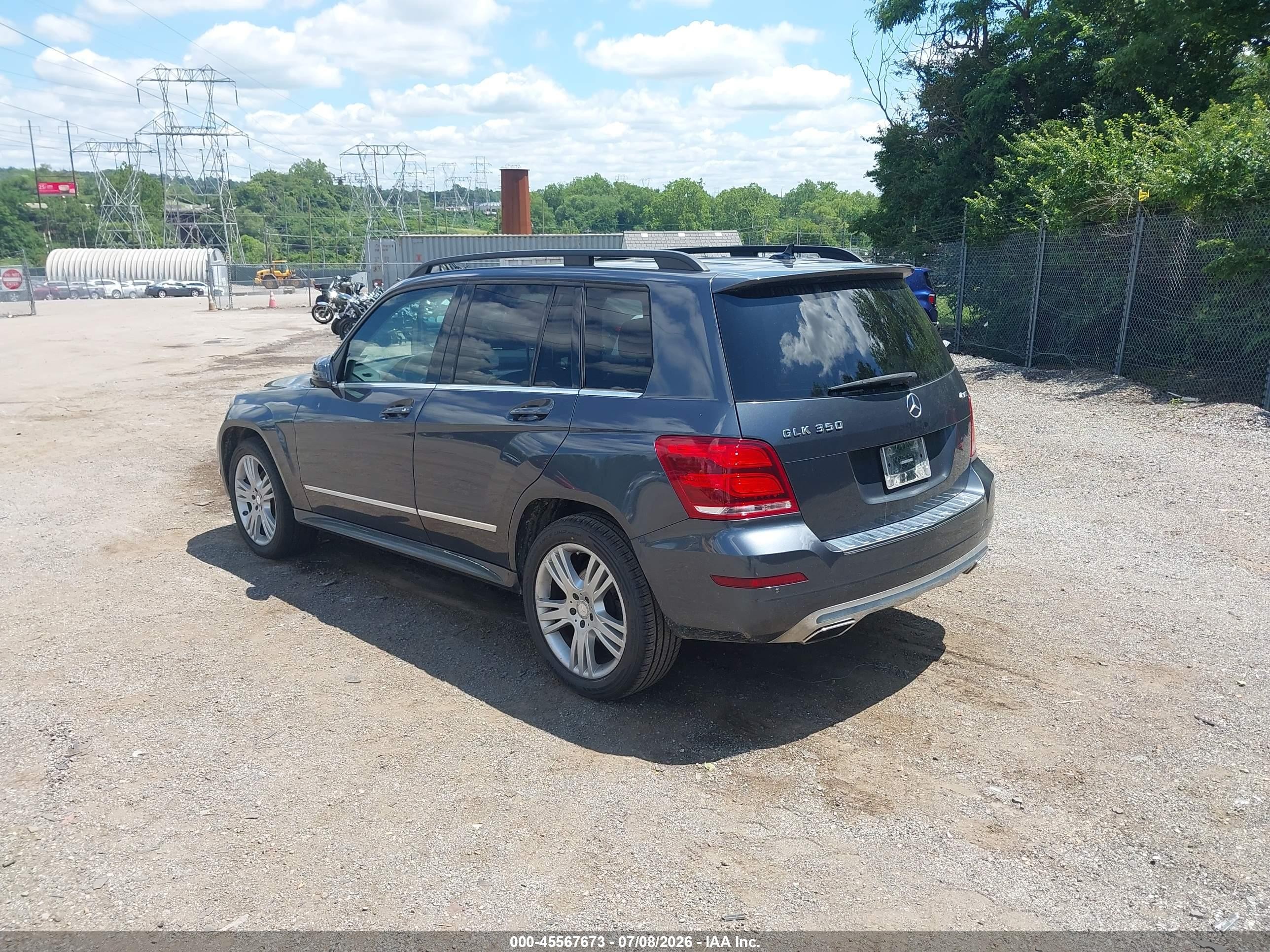 2014 Mercedes-benz Glk 350 4matic Gray vin: WDCGG8JB0EG334529