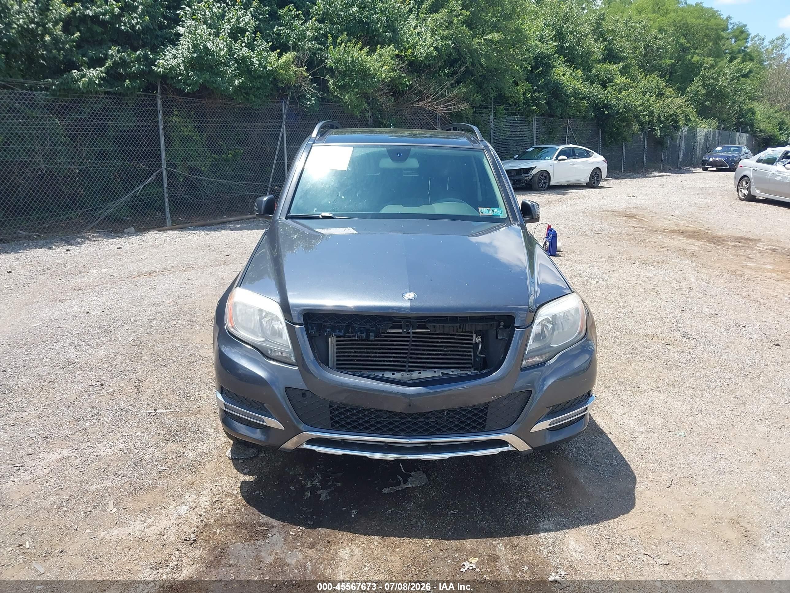 2014 Mercedes-benz Glk 350 4matic Gray vin: WDCGG8JB0EG334529